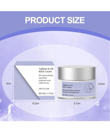 Benaewa 50ml Tighten and Lift Neck Cream Tightening Sagging Skin Care Pure Neck Firming Cream for All Skin Type - Buy Online on GoSupps.com