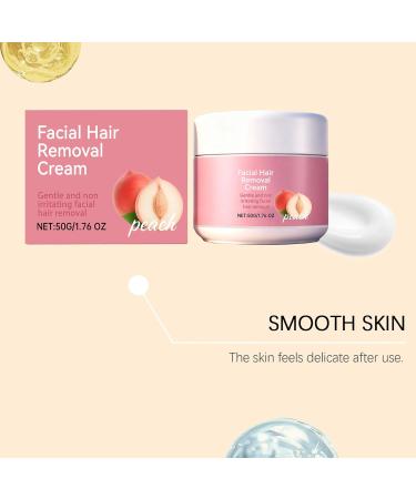 Yoelau Gentle hair removal cream for women fastacting 5minute hair removal cream moisturizing and nonirritating formula for upper lip chin face and body 50 g 3 - Buy Online on GoSupps.com