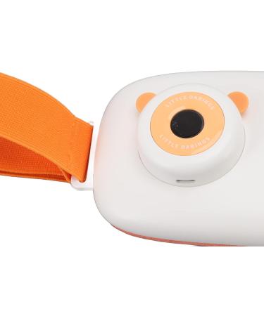 Haofy Portable Heating Belt for Menstrual Pain Relief - USB Rechargeable Digital Display Quick Warmth for Women & Girls (Orange) - Buy Online on GoSupps.com