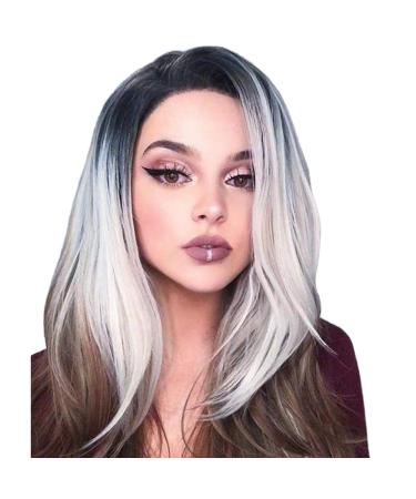 Wig Women Blonde Grey Hair Curly Short Curly Bob Short Head Cosplay Synthetic Afro Anime Human Party 80s