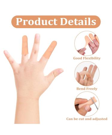 20 PCS Silicone Finger Protectors for Finger Cracks, Calluses, Arthritis, Eczema - Waterproof Gel Thumb Protector for Hand Blister Protection - Buy Online on GoSupps.com