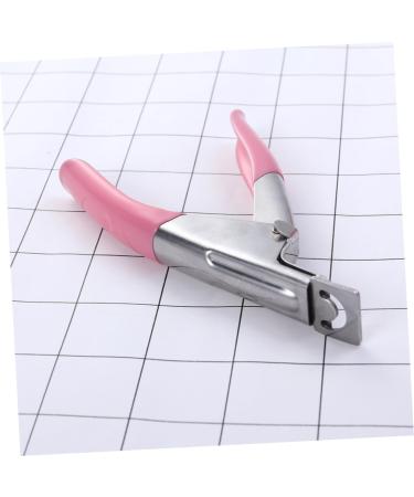 Healeved Nail Clippers Acrylic Nail Tool Nail Trimmers Nail False Nail Clipper Nail Art Nails Tools Stainless Steel False Nail Tip Clipper French Nail File medium Rosy - Buy Online on GoSupps.com