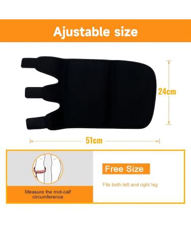 Dhweku Wadenbandage - Premium Calf Compression Socks for Sports & Relaxation | Support Stockings for Men & Women - Buy Online on GoSupps.com