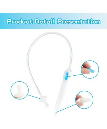 Baby Nasal Aspirator - Gentle Infant Nose Sucker for Newborns with 24 Filters - Fast, Reusable Mucus Aspirator and Nose Cleaner - Buy Online on GoSupps.com
