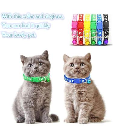 Durratou Collar and Bell with Safety Quick Release Break Buckle Suitable and Adjustable (12 Pcs) Adjustable 19-32cm - Buy Online on GoSupps.com