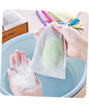 DOITOOL 1 Soap Saver Sack Soap Holder Bath Wipe Netting Soaps Foam Net Cleasing Milk Net Soap Saver Net Soap Saver for Shower Soap Pouch Printable M Assorted Color - Buy Online on GoSupps.com