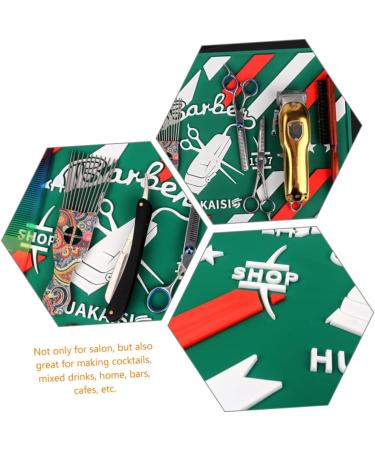 Ipetboom Haircut Mat Hair Tools for Women Pad for Curling Iron Barber Stations Hair for Women Hair Rollers for Women Hair Styling Station Mat Storage Hair Dryer Appliance - Buy Online on GoSupps.com