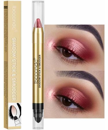 Eyeshadow Stick 2-end Natural Waterproof Eyeshadow Stick - Long Lasting Brightener Eyeshadow Pencil Eye Shadow Highlighter Stick Makeup Tool Frifer 6# - Buy Online on GoSupps.com