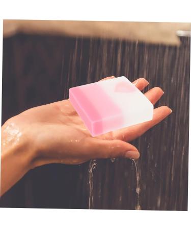 Angoily Handmade Essential Oil Soap Shower Soap Bar Essential Oil Soap Bar Soap Bar for Body Scrub Soap Bar Handmade Bathing Soap Bar Soap Bar for Bathing Hand Soap Bar Soap Flower Frosted - Buy Online on GoSupps.com