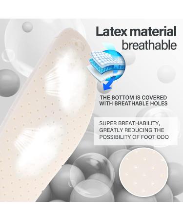 WLLHYF Memory Foam Insoles - Super Soft Shock Absorption Inserts for Men and Women - Relieve Foot Pain - Size 44-45 - Buy Online on GoSupps.com