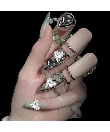 3D Butterfly & Heart Nail Charms | Bear Nail Decorations for DIY Manicure | Unique Nail Art for Women & Girls - Buy Online on GoSupps.com