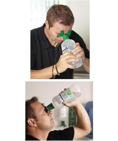 Plum Eye Wash Bottle with Eye Bowl & Dust Cap - 500ml | Safe Eye Care Solution for Home & Travel - Buy Online on GoSupps.com