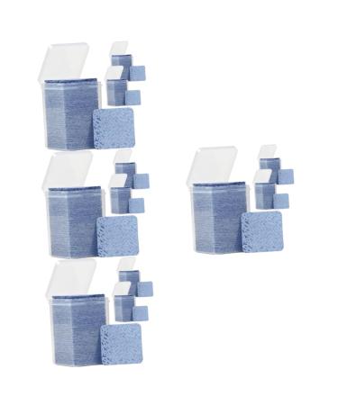 Beavorty 12 Boxes Glue bottle mouth wipe Lash extension glue wipes Glue cleaning pads nails gel nail gel non-woven fabric wipes nail cotton pads Eyelash Glue Wiper Glue Bottle Wiping Pad