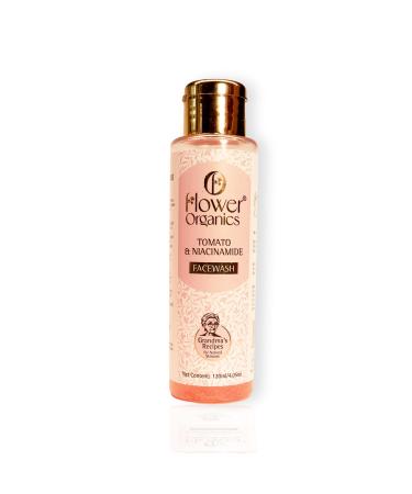 Tomato & Niacinamide Face Wash | Pore Tightening Acne Preventing Tan Removing Face Wash | For Men And Women (120ML)