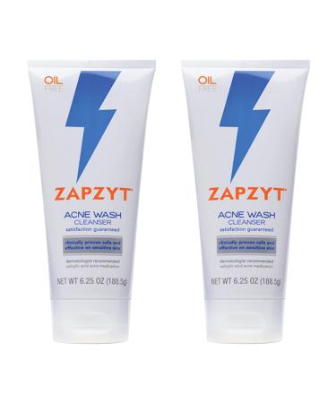 ZapZyt Acne Wash 6.25 Ounce (Pack of 2) Chamomile 6.25 Ounce (Pack of 2)