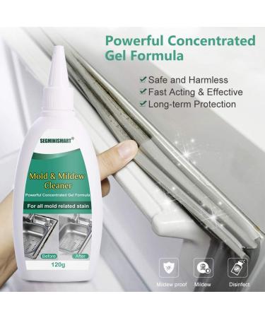 Mold Remover Gel Mould and Mildew Remover Household Mildew Caulk Remover Wall Mold Cleaner Kitchen and Bathroom - Buy Online on GoSupps.com