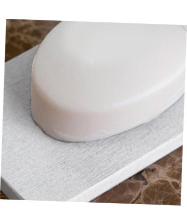 Ciieeo 2pcs Diatomite Soap Pad Silicone Soap Holder Soap Silicone Pad Soap Dishes for Bathroom Soap Holder for Shower Rectangle - Buy Online on GoSupps.com