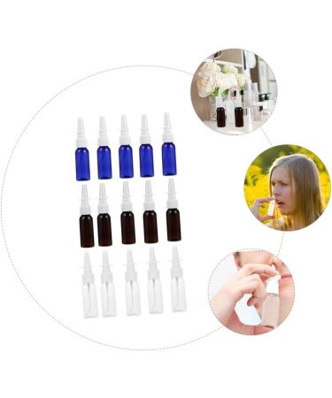 FRCOLOR 15pcs Portable Nebulizador Misting Spray Bottles - Refillable Nasal Spray Vials for Easy Travel - Buy Online on GoSupps.com