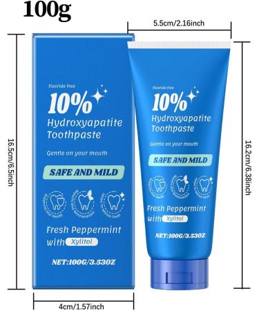 Gum Health Toothpaste - 100g Removes Intense Stains with Mint Flavor | Reduces Yellowing Freshens Breath for Daily Use - Buy Online on GoSupps.com