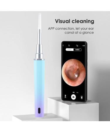 Wireless Visual Otoscope Ear Cleaning Tool with HD Endoscopy for Ear Wax Removal - Buy Online on GoSupps.com