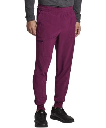 Dickies EDS Essentials Men Scrubs Pant Mid Rise DK223 - Medium Wine - Buy Online on GoSupps.com
