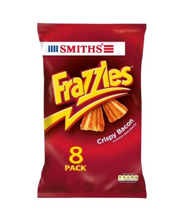 Walkers Smith's Frazzles - Crispy Bacon (8x23g) by Groceries
