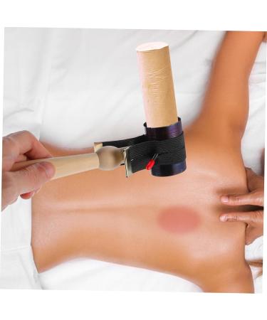 Gleavi Moxibustion Stand & Hand Roller | Portable Acupuncture Massage Tool | Stainless Steel Moxa Holder 19.3x5.2cm - International Shipping Available - Buy Online on GoSupps.com