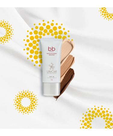 LifeCell Hydrating Antioxidant SPF 30 Tinted Anti Aging BB Cream Medium - 1 oz - Buy Online on GoSupps.com