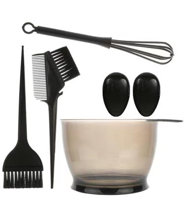 Amotorfly hair dyes hair faerben set 5 pieces of coloring brush hair color accessories double -sided brush fermentation peel colored floors ear covering for hairdressing salon and at home - Buy Online on GoSupps.com