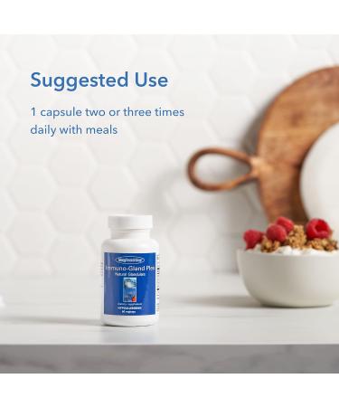 Buy Allergy Research Group Immuno Gland Plex 60 Caps - Premium Immune Support Supplement | International Shipping Available - Buy Online on GoSupps.com
