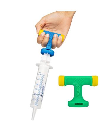 BASIK EZ Handle Perfect For Enteral Feeding Tube Feeding Size Small - Medium Available In 2 Sizes Syringe Not Included