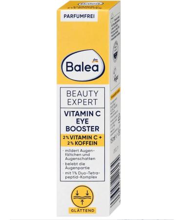  Balea Professional Balea 2-Pack - Beauty Expert Vitamin C Serum Cream SPF 30 (50ml) + Beauty Expert Vitamin C Eye Booster Eye Cream (15ml) + Bonus Gua Sha Facial Massager - Buy Online on GoSupps.com