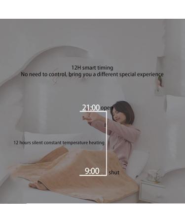 VVHuda Intelligent Heating Blanket - Fast Heating Flame-Retardant Perfect for Home & Office | Red & Pink 39.5x17.7in & 39.9x23.6in - Ideal Gift - Buy Online on GoSupps.com