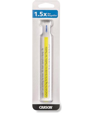 Carson MR-25 MagniRead 1.5x Bar Magnifier with Guideline - MagniRead MR-25 - Buy Online on GoSupps.com