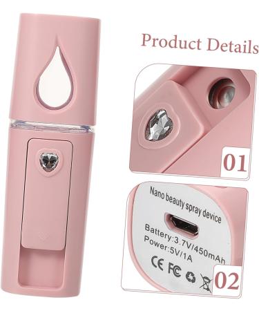 OHPHCALL 4pcs Hydrating Beauty Instrument Steamer Face Mini Face Steamer Portable Face Steamer Abs 10.00X3.00X3.00CMx4pcs - Buy Online on GoSupps.com