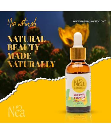 Barbary Fig Beauty Oil - Nourishing Moisturizer for All Skin Types | Natural Facial Oil for Glowing Skin - 1.0 fl.oz - Buy Online on GoSupps.com