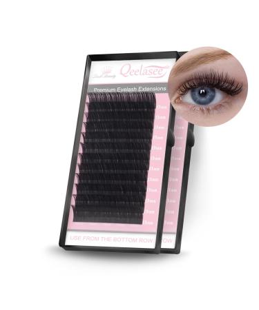 Eyelash Extensions Fake Mink Individual Lashes 0.05 D Curl 15mm Volume Eyelash Extension Salon Use (D 15mm) D 15mm