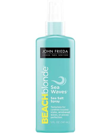 Beach Blonde Sea Waves Salt Spray - 5 oz Wave Texturizing Spray for Tousled Volume | Natural Sea Salt Enhances Wavy Hair - Buy Online on GoSupps.com