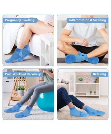 Hilph Cold Therapy Socks - Pain Relief for Neuropathy, Chemotherapy, Plantar Fasciitis - Large Size - Buy Online on GoSupps.com