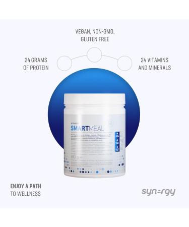 Synergy Worldwide Smartmeal 810G - Vegan Protein Powder | 24g Protein Fiber Vitamins | Gluten-Free Vanilla Flavor | 15 Doses for Weight Management - Buy Online on GoSupps.com