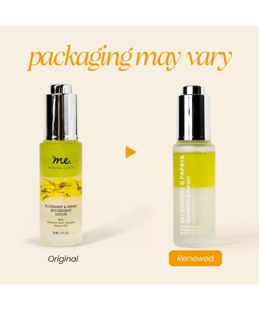 Mudita Earth Hyaluronic Acid Serum + Vitamin B5 for Face 1 fl oz | Dermatologist-Tested Blueberry & Papaya Glow Serum | Moisturizer Hydrating & Healthy-Aging Skincare for Acne Sensitive & Dry Skin - Buy Online on GoSupps.com