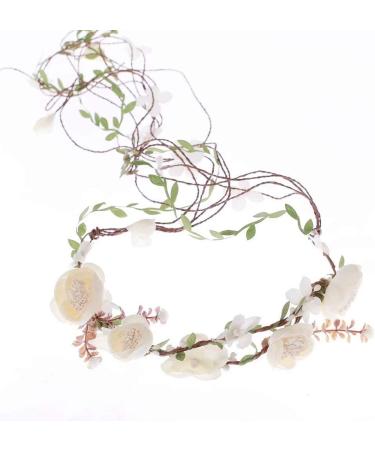 Stylish Flower Crown & Adjustable Headband for Women and Girls - Perfect Hair Accessory | Shop Internationally - Buy Online on GoSupps.com