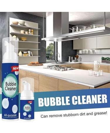 All Purpose Rinse Cleaning Foam Powerful Stain Removing Foam Cleaner Rinse Free Foam Cleaner Stubborn Grease & Grime Remover Bubble Spray Kitchen Foam Cleaner Remove Oil Stains (1Pc) - Buy Online on GoSupps.com
