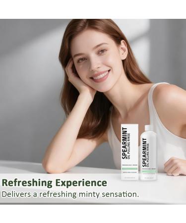 100Ml Mint Oil Pulling Bain De Bouche l'Haleine Fra che Le Blanchiment Des Dents Et Des Gencives Plus - Buy Online on GoSupps.com