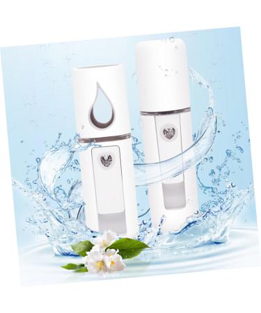 PLAFOPE Face Sprayer Facial Water Sprayer Nanometer Sprayer Handheld Facial Sprayer Cool Mist Sprayer White - Buy Online on GoSupps.com