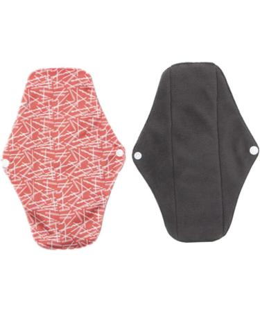 Washable Bamboo Charcoal Cotton Menstrual Pads - Reusable Cloth Napkin for Maternity - Eco-Friendly Mama Pads - Buy Online on GoSupps.com