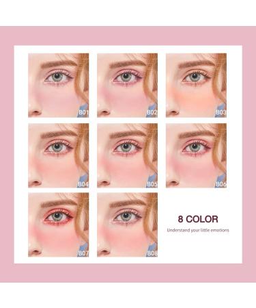 LAMUSELAND Velvet Blush Matt Lasting Blusher - 8 Colors (B04 DESIRE) - Buy Online on GoSupps.com