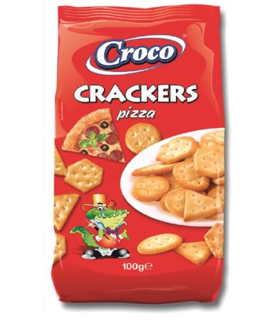 Croco Crackers Pizza 400g - Pack of 3