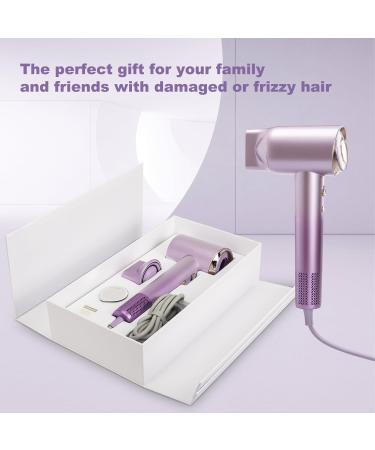 Professional Negative Ionic Hair Dryer - 800 Million Ions 160 000 RPM Low Noise Fast Drying Aroma Capsule - 4 Temps & 2 Speeds - Buy Online on GoSupps.com