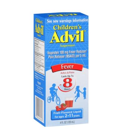 Advil Children's Suspension Fruit Flavored 4 Ounce